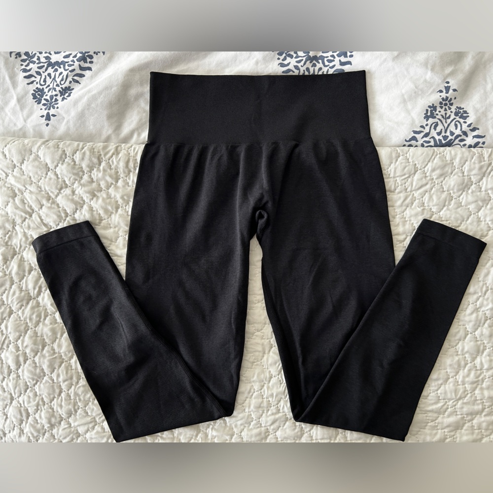 Waist Control Dark Grey Legging - S